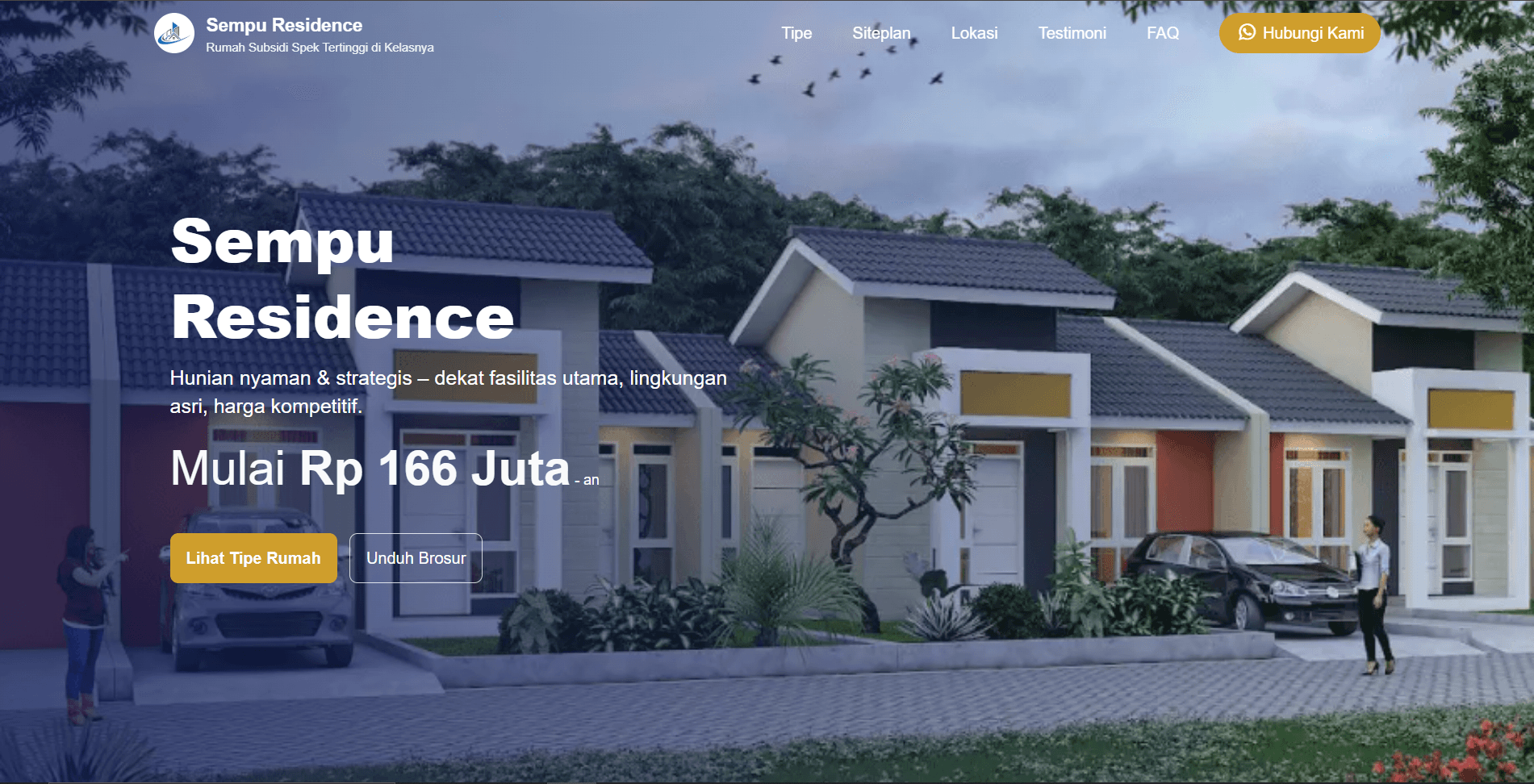 Real Estate template preview